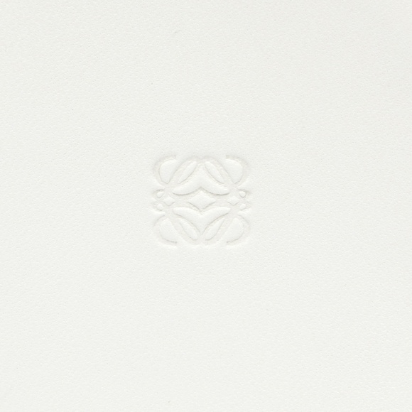 LOEWE Leather Mini Wallet/Coin Case, Ivory